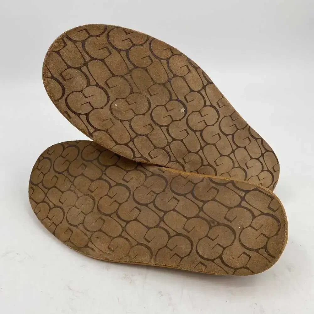 UGG Brown Suede Romeo II Slippers | Men’s US 10